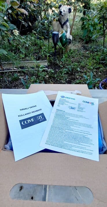 döşek: Yeni, Hava ilə doldurulmuş matras, Bir nəfərlik — 5