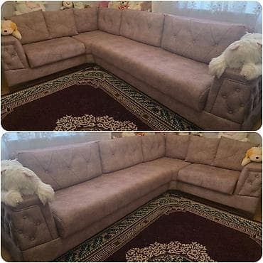 GuluKünc divan satilir 550 azn.Olcusu 3/2.Unvan — 1