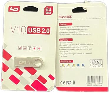 Noutbuklar üçün adapterlər: Flash kart 64 GB, USB 2.0, Yeni — 1