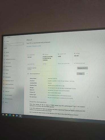 klaviatura 60: Oyun və iş üçün tam masaüstü kompüter seti Komponentlər: - Prosessor — 2