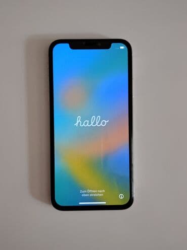 IPhone X, 256 GB, Gümüşü, Face ID