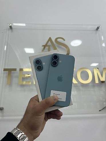 iphone s 5: IPhone 16, 128 GB, Mavi, Face ID — 1