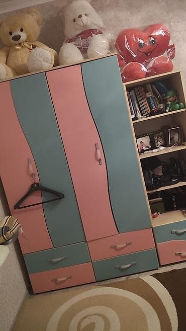 divar panelləri: Oğlan və qız üçün, Təknəfərlik çarpayı — 2