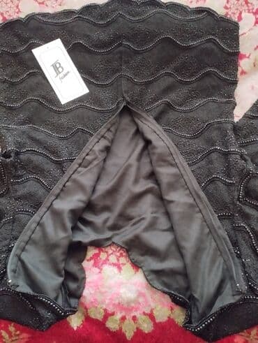 трикотажные женские кофты: Zərif qara bluz - Brend: JB Fashion (etiket mövcuddur) - Rəng: tam — 4