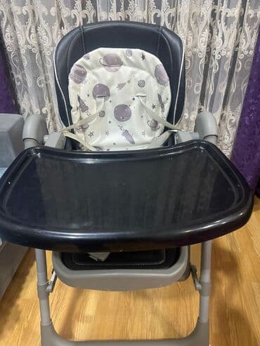 Oyuncaqlar: Uşaq yemək stulu - Tənzimlənən hündürlük və arxa dayağı: müxtəlif yaş — 3