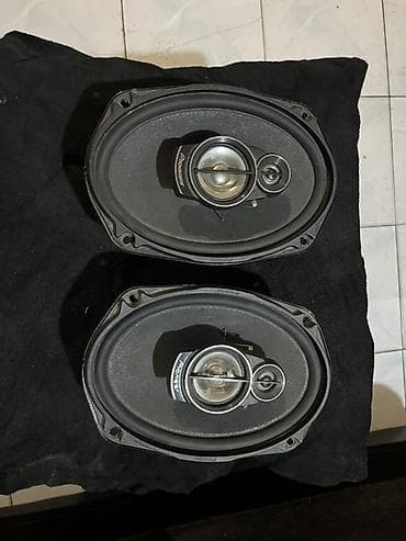 Колонки и сабвуферы: Məhsul: Pioneer avtomobil akustikası – 2 cüt oval dinamik Detallar: - — 5