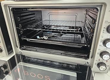 soba: Duxovka Bosch, Elektrik, rəng - Boz, Ayrıca dayanan, Yeni — 9