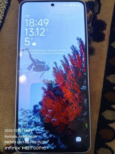 Redmi 13, 256 GB, rəng - Mavi, Sənədlərlə