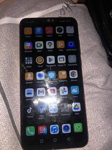 Honor 8X, 64 GB, rəng - Qırmızı, İki sim kartlı, Barmaq izi, Face ID