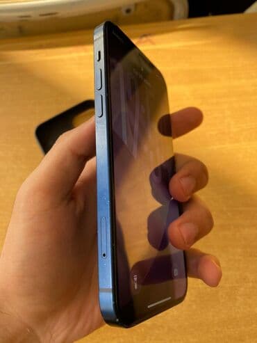 ilkin odənişsiz iphone: IPhone 12, 128 GB, Göy, Simsiz şarj, Face ID — 6