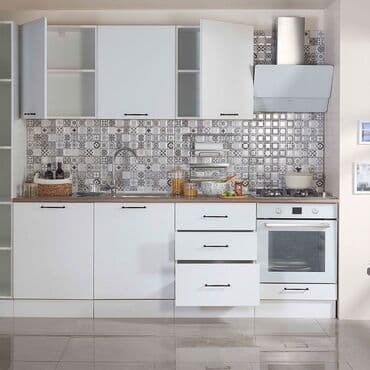 metbex mebeli gence: Sifarişlə mətbəx dəsti, Özü çəkən petlələr, Mat laminat, Kredit var, Pulsuz çatdırılma — 20