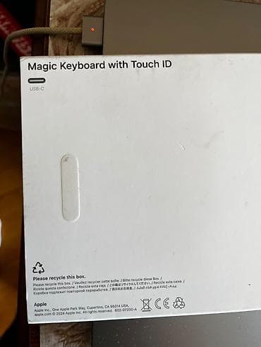touch atir: 2. Apple Magic Keyboard with Touch ID (az işlənmiş) Type-c ilə birgə - — 6
