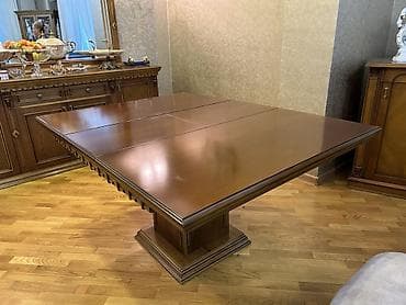 komputer stullari: Mebel dəsti – klassik yemək masası və 6 stul Masanın qiyməti: 200 AZN — 5