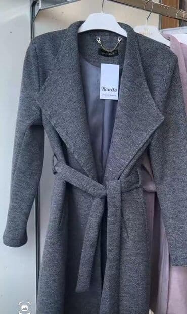 qaqa geyimi: Palto, M, rəng - Boz — 1