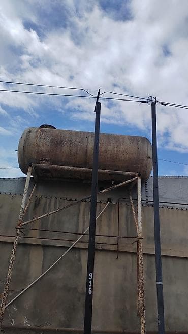 Bak, Paslanmayan polad, 5000 l l, İşlənmiş, Ünvandan götürmə — 1