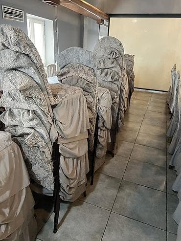 müdir masası: Banket zalı üçün qatlanan metal stullar – üzlüklərlə birlikdə — 2