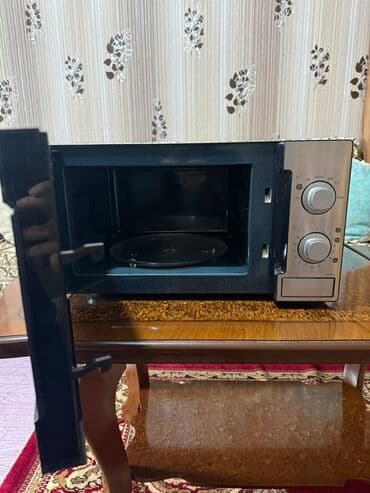 Микроволновка Samsung, Отдельностоящая, С микроволнами, цвет - Серебристый at lalafo.az — 1 Микроволновка Samsung, Отдельностоящая, С микроволнами, цвет - Серебристый — 1