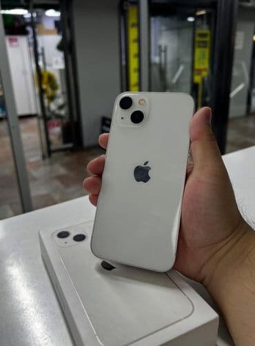 iphone irshad: IPhone 13, 128 GB, Ağ, Zəmanət, Kredit, Barmaq izi — 1