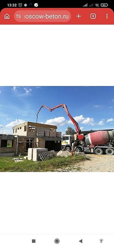 1 kub betonun hazirlanmasi: Beton və beton nasosu xidməti - Tikinti obyektləri üçün hazır betonun — 1