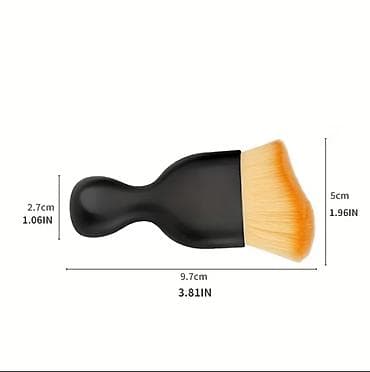 Süngərlər və fırçalar: Avtomobil daxili üçün kompakt toz fırçası - Ergonomik sap: əl üçün — 4