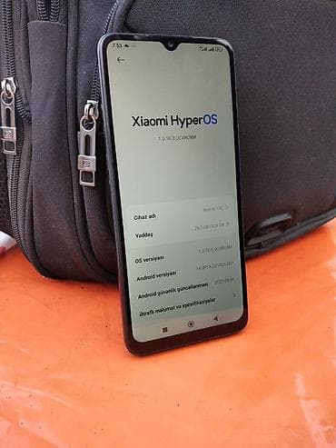 rtx 3060 komputer: Redmi 12C, 128 GB, rəng - Qara, Barmaq izi, İki sim kartlı — 1