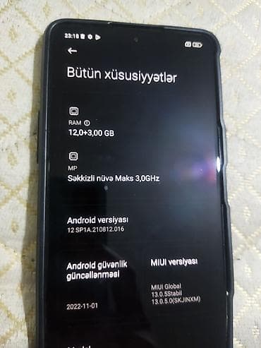 corsair ram: Redmi K40 Gaming, 256 GB, rəng - Qara — 3