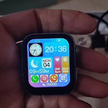 veb vatsap com: Yeni, Smart saat, Sensor ekran, rəng - Ağ — 2