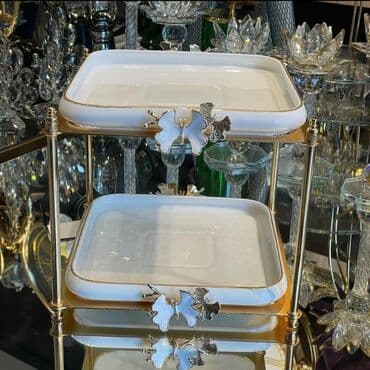 Хозтовары: Блюдо для тортов и сладостей — 1