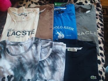 Futbolka, Lacoste, L, rəng - Ağ