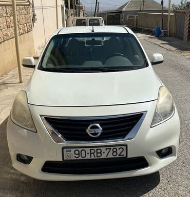 changan uni v: Nissan Sunny sedan – ağ rəng, 4 qapı, AZ nömrə nişanı (90-RB-782) — 8