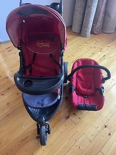 Uşaq arabası 50 azn.avtokreslo 30 azn.MyBaby 2-si 1-də uşaq arabası +