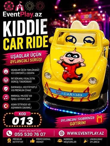 аренда инструмента: EventPlay.az – əyləncə atractionlarinin satışı icarəsi tədbir — 4