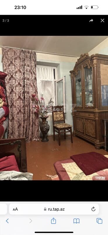 ağcabedi kiraye evler: Билясувар, 2 комнаты, Вторичка, 40 м² — 3