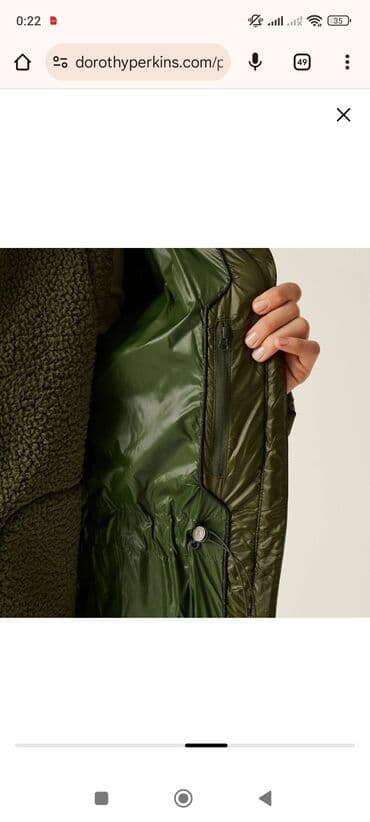 Digər qadın geyimləri: Yeni, Ingilterenin Regatta firmasinin sisme mont.Qadınlar üçün uzun — 5