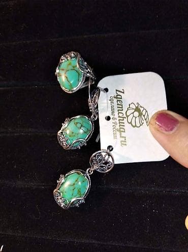 swarovski original: Zərgərlik dəsti və ayrı-ayrı aksessuarlar 1) Qırmızı muncuqlu — 7