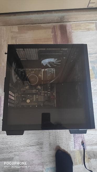 Masaüstü kompüterlər və iş stansiyaları: Gaming/ofis stolüstü kompüter – şüşə yan panel və RGB soyutma Texniki — 5