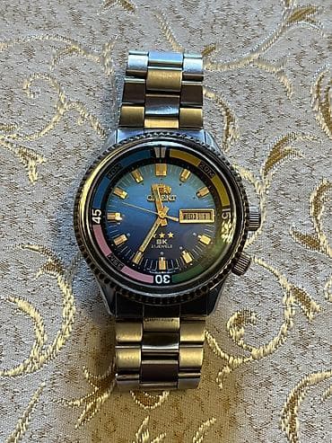 saat romanson: Qol saatı, Orient, rəng - Mavi — 2