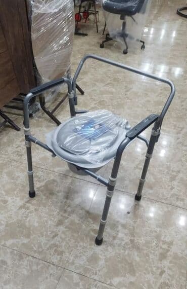 Tibbi avadanlıq: Əlil xəstələr üçün sanitar qovşağı (unitaz) 120kiloqrama qeder — 2