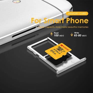 nar nömrələrin qiymətləri: Sürətli Kodak 64GB Micro SD və SD V30 kartları !!! Rəsmi Kodak Ən ucuz — 4
