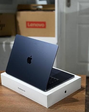 karaoke ses sistemi: Apple MacBook Air 13" (Midnight rəng) M4 (10 növə) 256/16gb 100% pil — 1