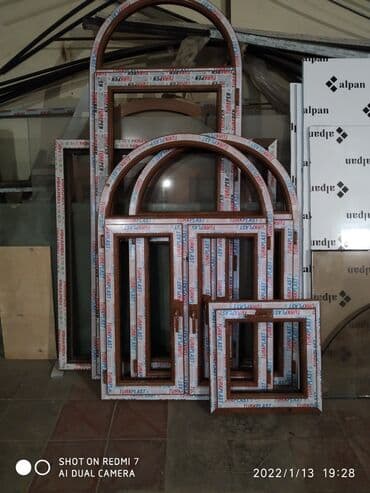 Фурнитура и комплектующие: Plastik qapı və pəncərələri sifarişi qəbul olunur Ağ rəngdə 90 AZN — 2