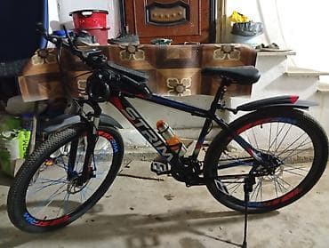 STRIM dağ velosipedi - Çərçivə: yüngül alaşımlı, idman dizaynı, kabel