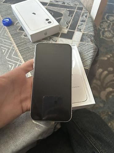 televizor kreditle satisi: IPhone 11, 128 GB, Ağ, Face ID — 2