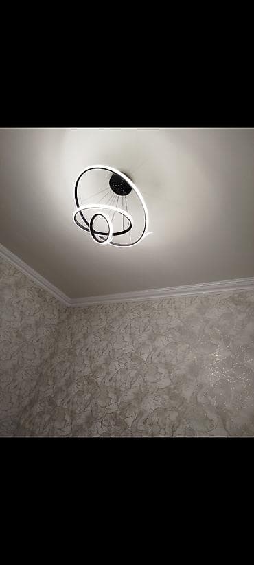 led лента: Led люстра, 3 лампы, Металл — 1