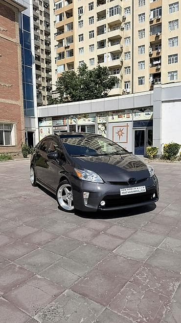 приус 30 кузов: Toyota Prius (ZVW30) hibrid hetçbek - Rəng: tünd boz (metallic) - — 6