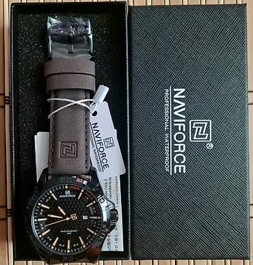 Zərgərlik əşyaları: Yeni, Qol saatı, NaviForce, rəng - Qara — 6