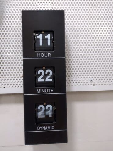 retro saat: Retro divar saatı 🕰️ 🔹 Ölkə daxili pulsuz çatdırılma 📦 🔹Kalendar tipli — 1