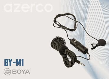 mikrafon yaxa: Mikrofon kondensator "Boya BY-M1 Black" Məhsul: BY M1 İstehsalçı — 5