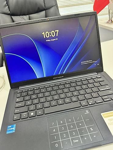 kredit notebook: Yeni ASUS Vivobook, 14 ", Intel Core i3, 512 GB, Ödənişli çatdırılma, Ünvandan götürmə — 1