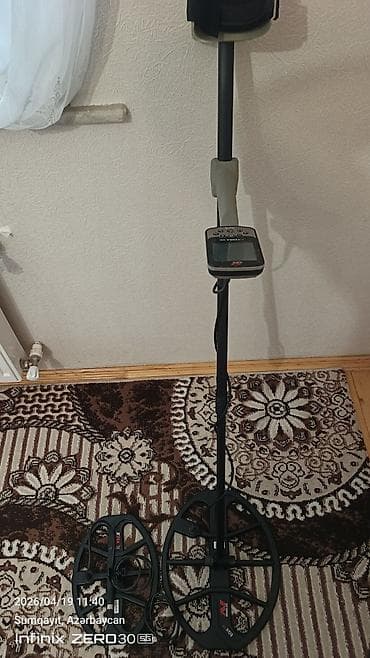 Minelab X-Terra metal detektoru - Marka/model: Minelab X‑Terra — 6